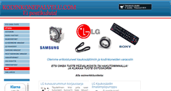 Desktop Screenshot of kodinkonepalvelu.com